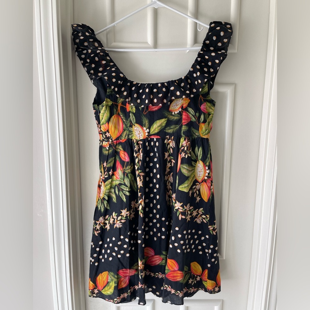FARM Rio Cocoa Paradise Mini Ruffle Dress - Picture 3 of 8